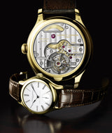 Lifestyle picture of the Classic Tourbillon double balance spring with the LF619.01 calibre