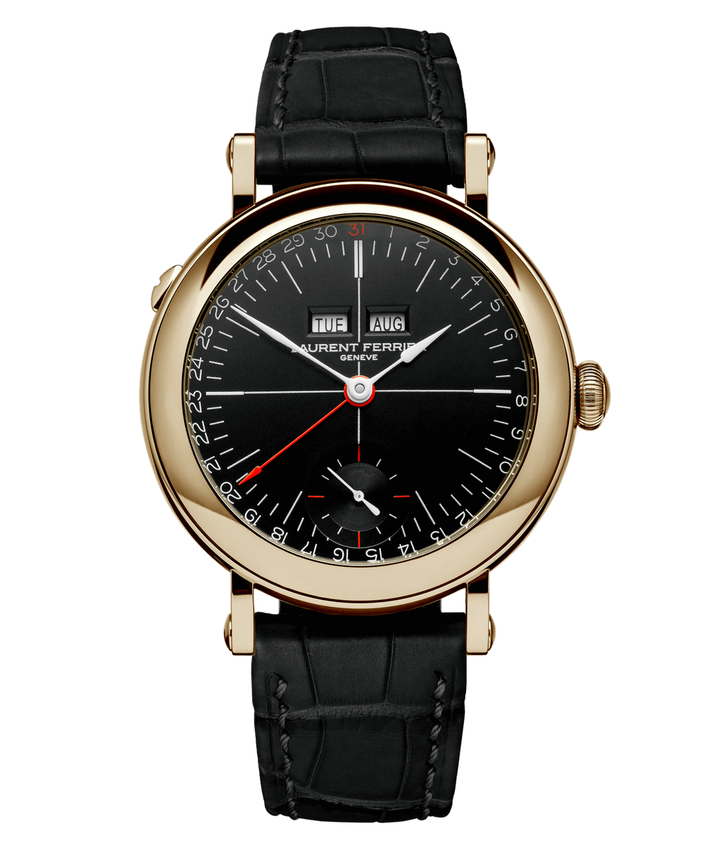 cole Annual Calendar Black Dial Laurent Ferrier