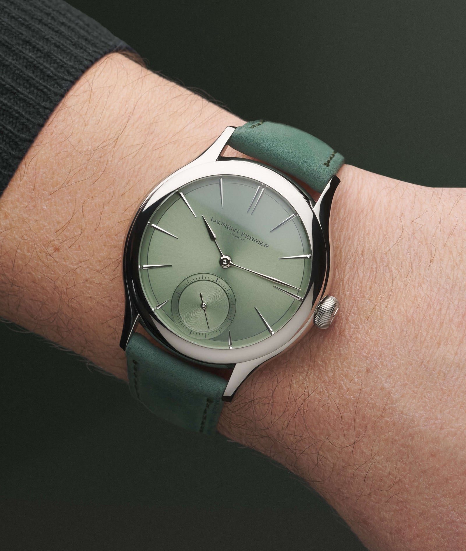 Classic Micro-Rotor – Magnetic Green Dial Laurent Ferrier