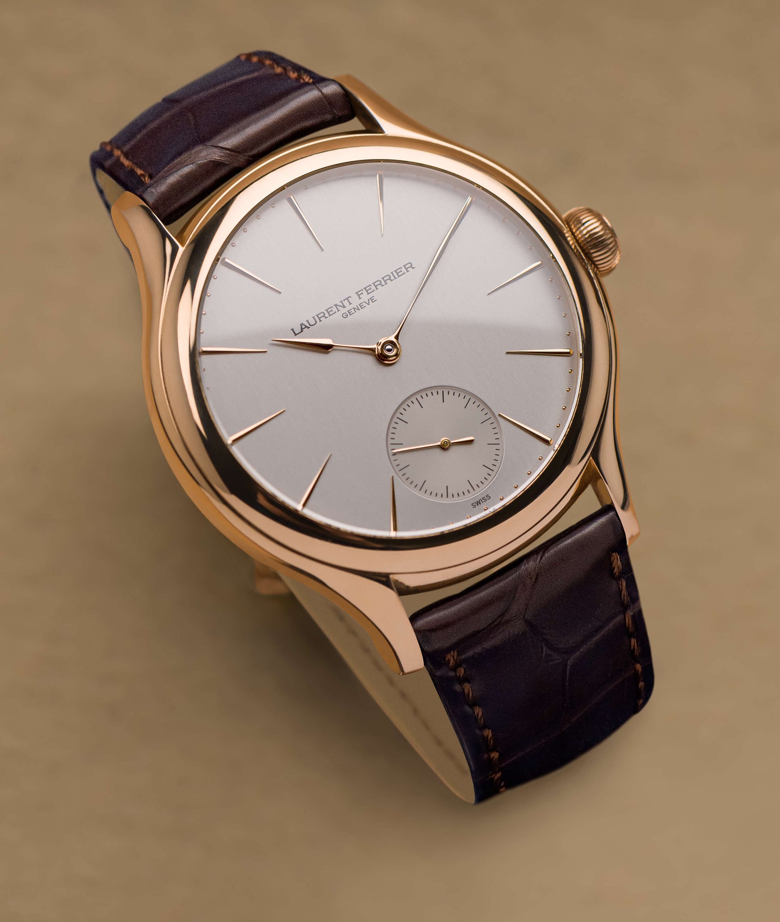 Classic Micro Rotor Silver Dial Laurent Ferrier