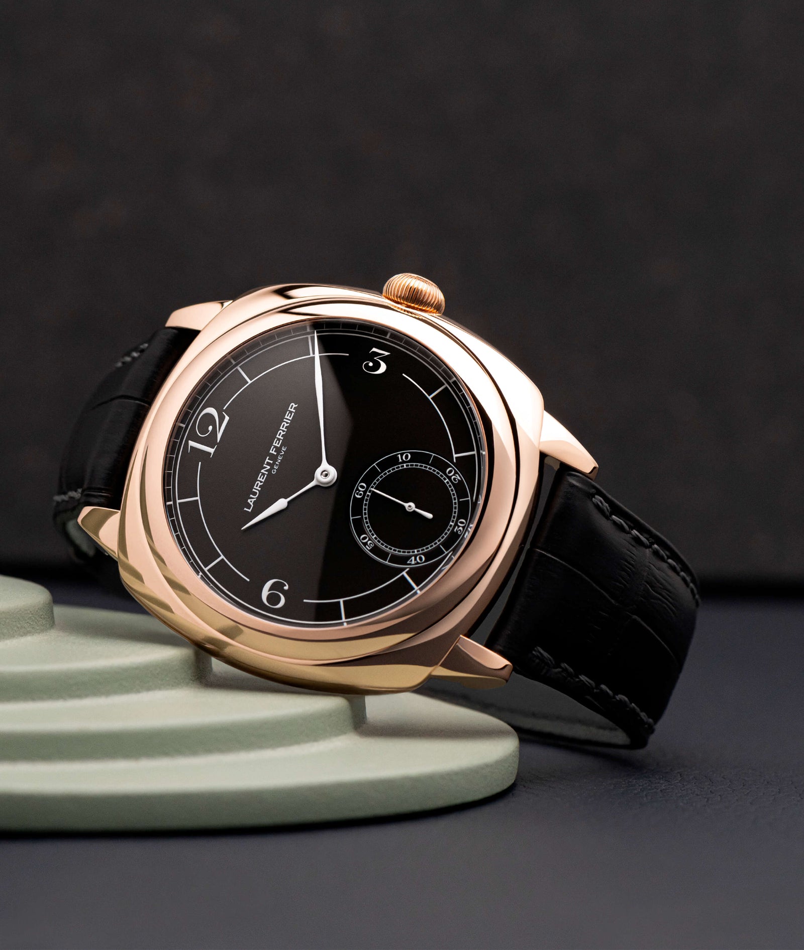 Square Micro-Rotor – Retro Black | Laurent Ferrier